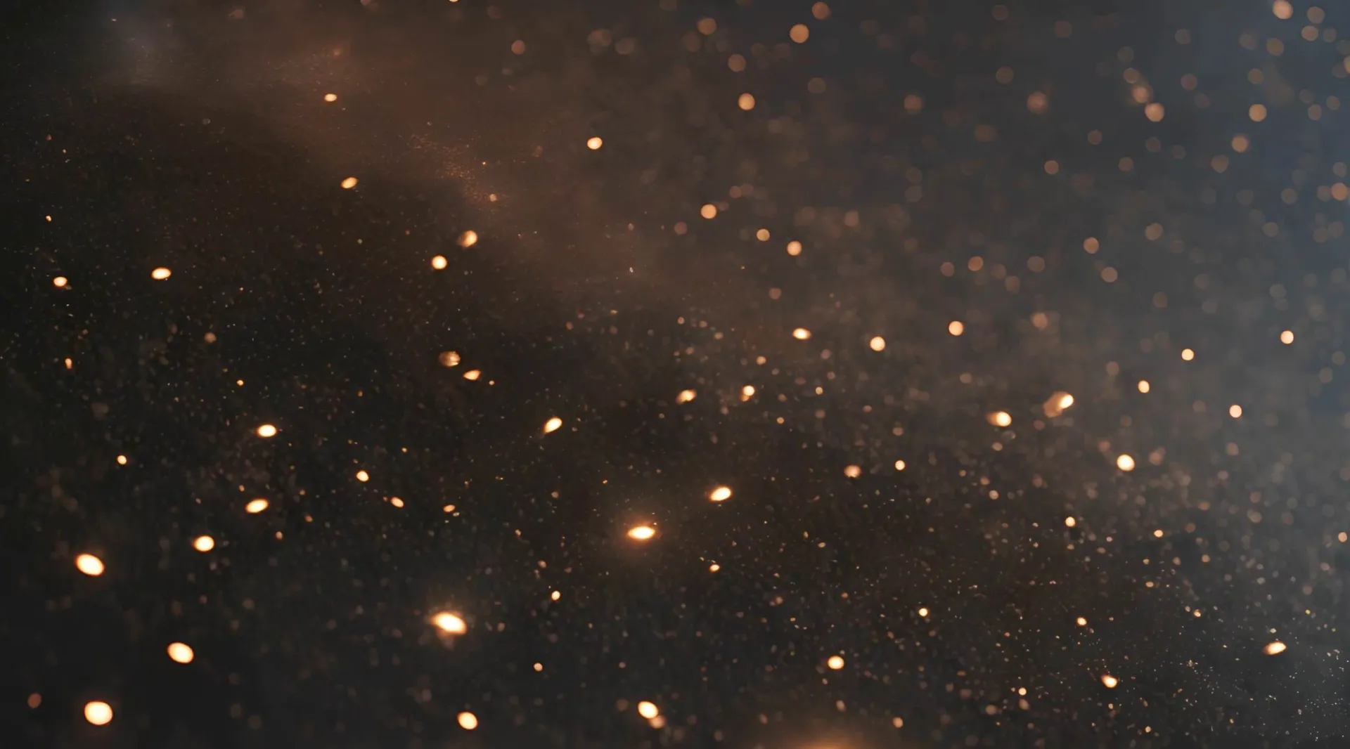 Golden Dust Particles Magical Backdrop Video